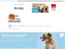 Tablet Screenshot of bellalagovethospital.com